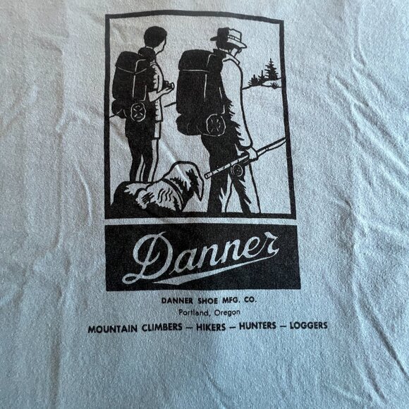 Danner Baby Blue T-shirt in XL - Picture 2 of 3